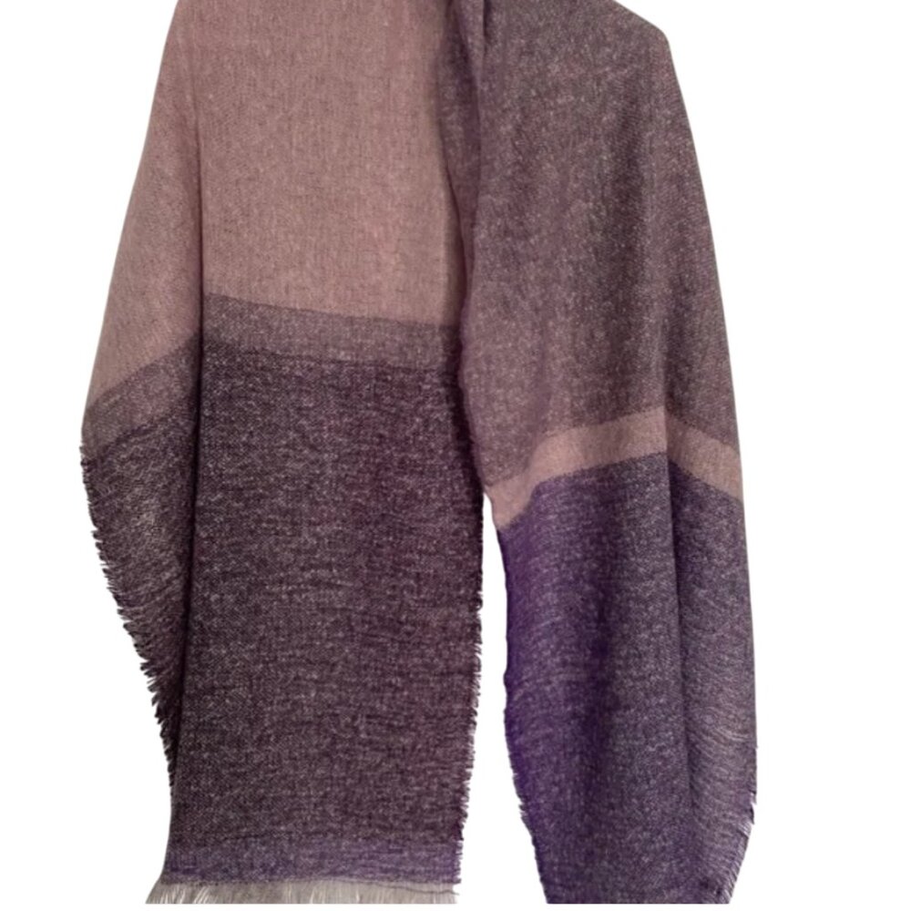 Pink and Purple Shawl